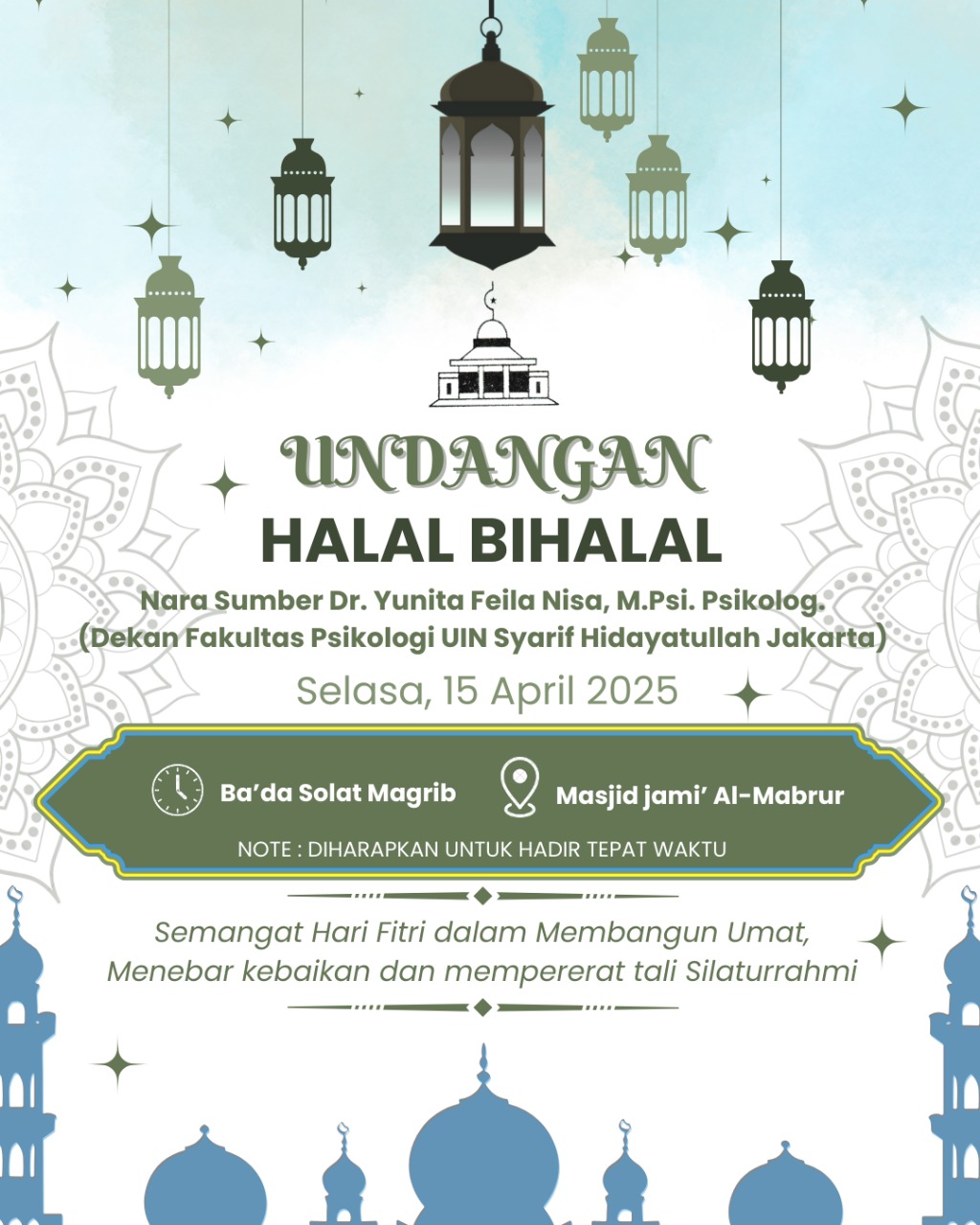 Halal bi Halal 1446 H