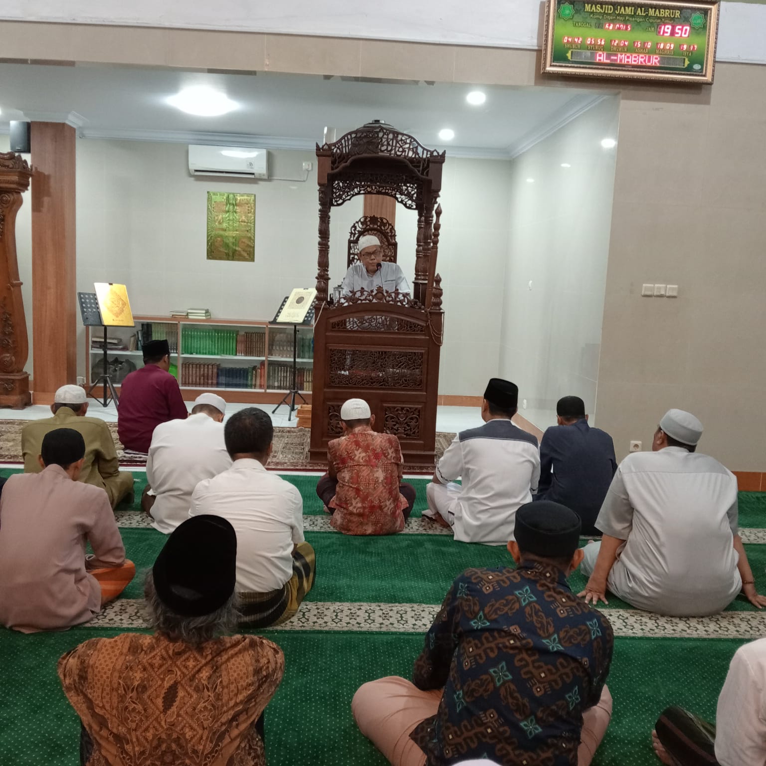 Kultum Ramadhan di Masjid Jami' Al-Mabrur: Lebih Baik Jujur atau Diam?