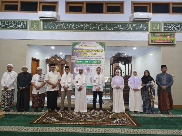 Masjid Jami' Al-Mabrur Gelar Acara Pelepasan Jamaah Haji 2025